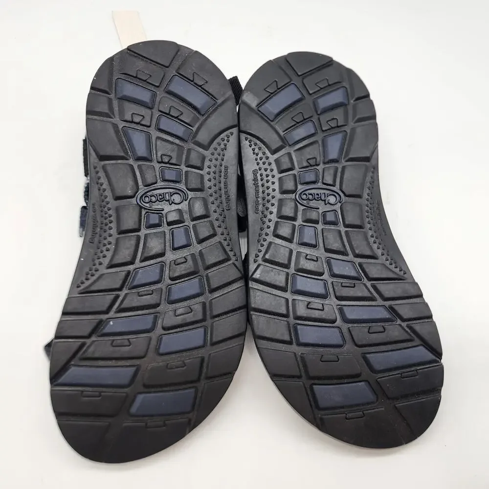 Chaco Kid's Z/1 Eco Tread Sandals Navy Blue Black Youth Size‎ 3 NWT